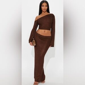 Sparkle Two piece cover up set